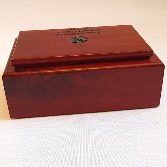 McDonalds Ronald McDonald House Wooden Box LOGO Badge - Picture 4 of 8